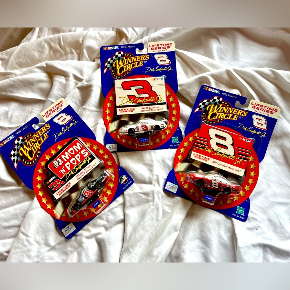 Dale Earnhardt Jr. Lifetime Series Collectibles Set of 3